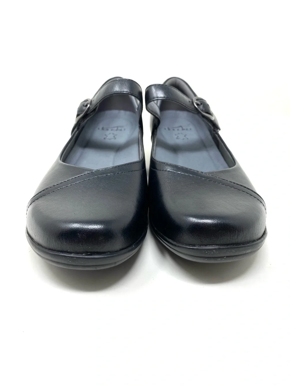 Dansko Fawna Black Leather Mary Jane shoe